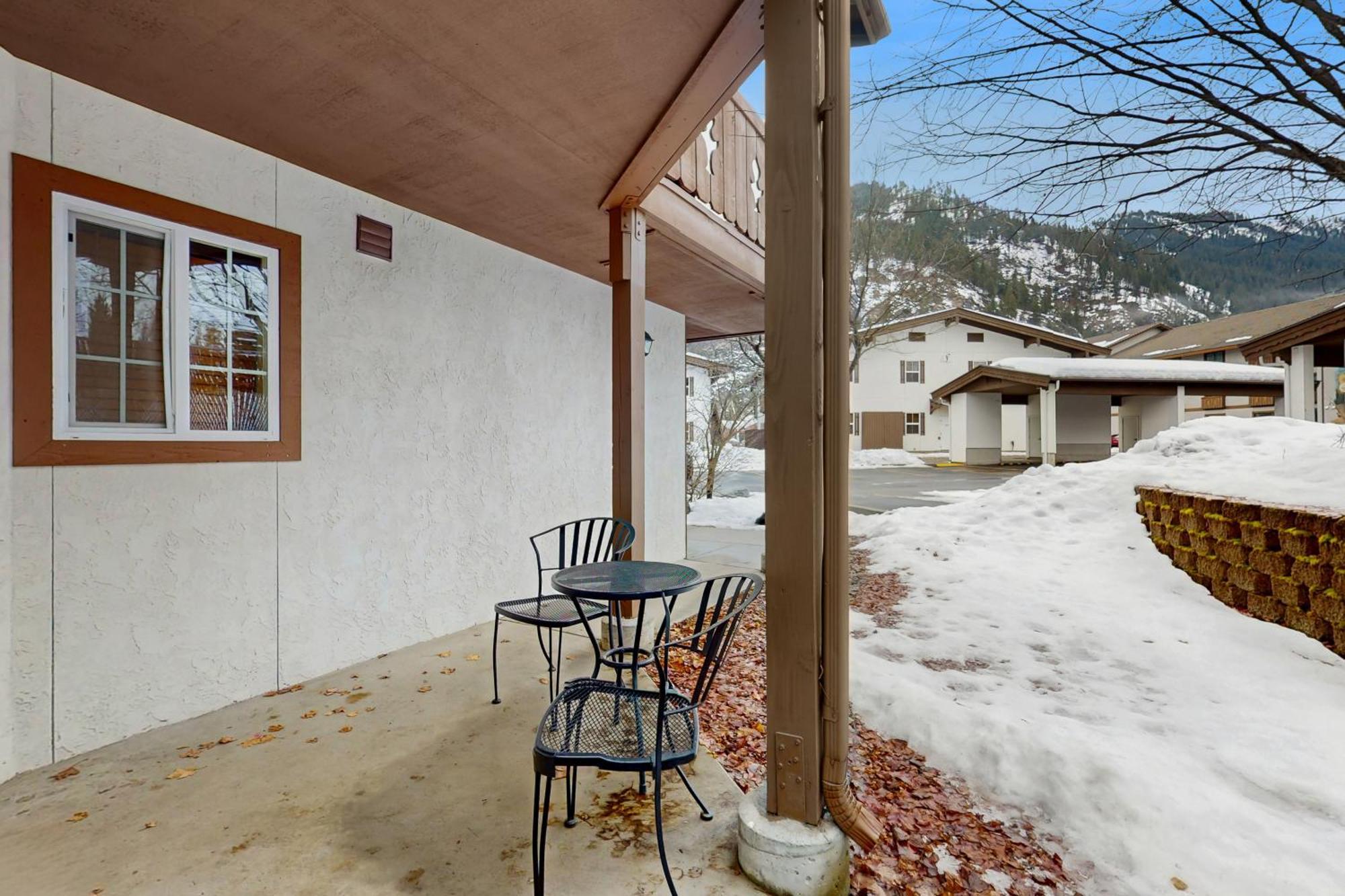 Icicle Village Resort 402: Juniper Studio Leavenworth Exterior foto